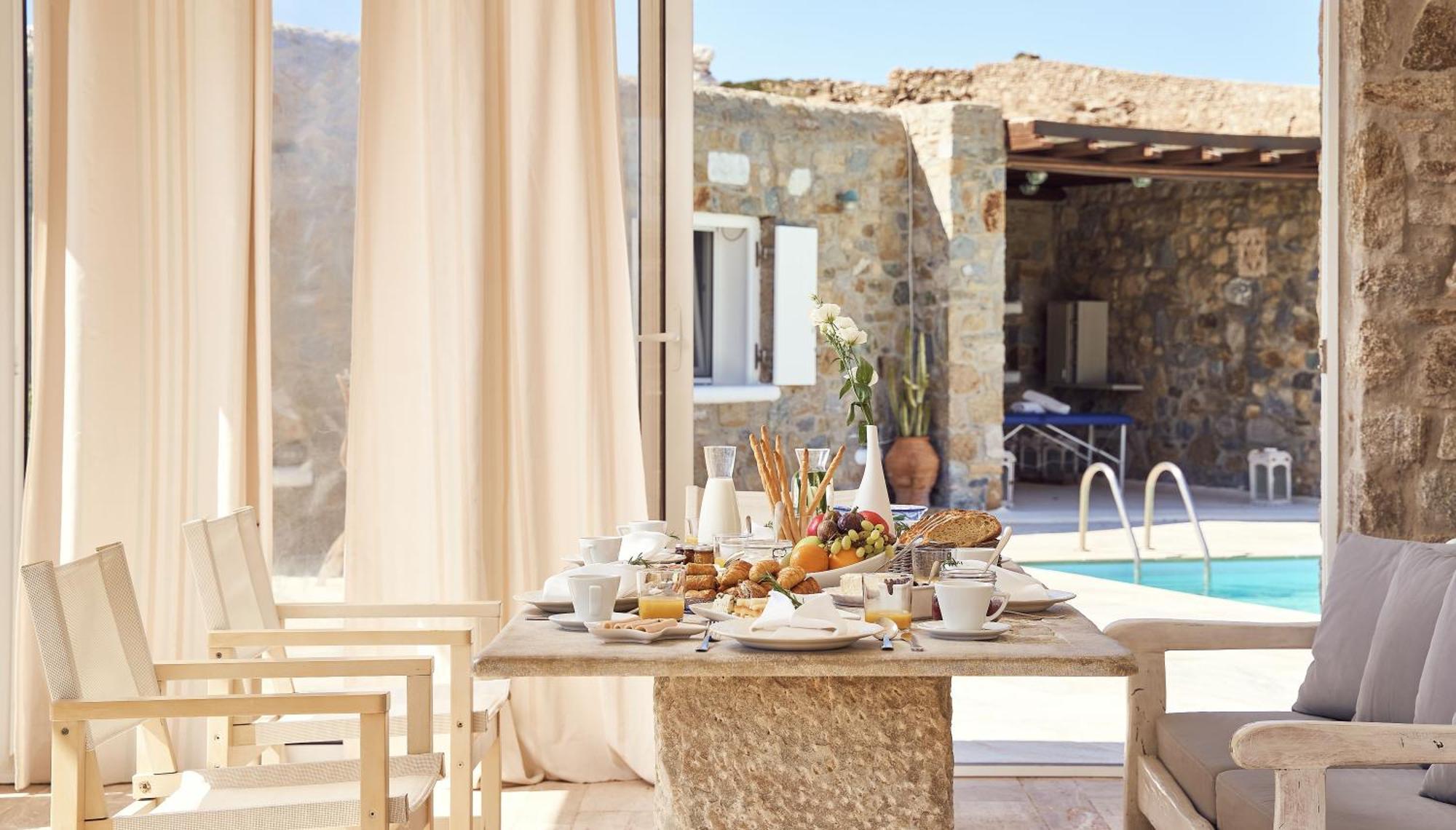 Villa Petrolefko By Ethos Hospitality Ornos  Exterior foto
